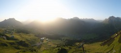 Archiv Foto Webcam Lech-Zürs: Kriegerhorn Panoramablick 06:00