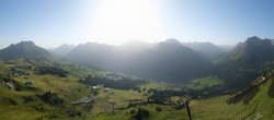 Archiv Foto Webcam Lech-Zürs: Kriegerhorn Panoramablick 07:00