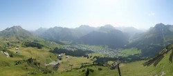 Archiv Foto Webcam Lech-Zürs: Kriegerhorn Panoramablick 09:00