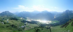 Archiv Foto Webcam Lech-Zürs: Kriegerhorn Panoramablick 01:00