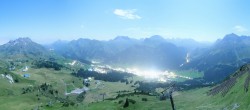 Archiv Foto Webcam Lech-Zürs: Kriegerhorn Panoramablick 03:00