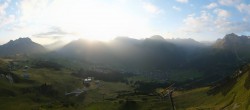 Archiv Foto Webcam Lech-Zürs: Kriegerhorn Panoramablick 06:00
