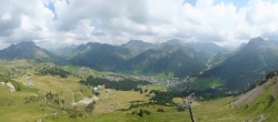 Archiv Foto Webcam Lech-Zürs: Kriegerhorn Panoramablick 13:00