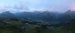 Archiv Foto Webcam Lech-Zürs: Kriegerhorn Panoramablick 19:00