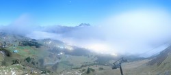 Archiv Foto Webcam Lech-Zürs: Kriegerhorn Panoramablick 01:00