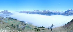 Archiv Foto Webcam Lech-Zürs: Kriegerhorn Panoramablick 03:00