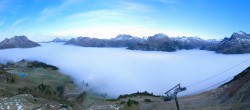 Archiv Foto Webcam Lech-Zürs: Kriegerhorn Panoramablick 05:00
