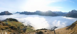 Archiv Foto Webcam Lech-Zürs: Kriegerhorn Panoramablick 07:00