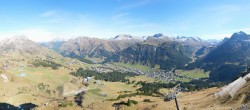 Archiv Foto Webcam Lech-Zürs: Kriegerhorn Panoramablick 13:00