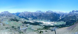 Archiv Foto Webcam Lech-Zürs: Kriegerhorn Panoramablick 03:00