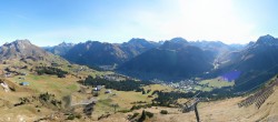 Archiv Foto Webcam Lech-Zürs: Kriegerhorn Panoramablick 09:00