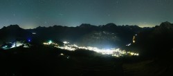 Archiv Foto Webcam Lech-Zürs: Kriegerhorn Panoramablick 19:00