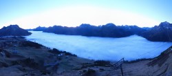 Archived image Webcam View from Kriegerhorn 01:00