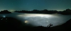 Archived image Webcam View from Kriegerhorn 01:00