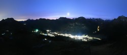 Archiv Foto Webcam Lech-Zürs: Kriegerhorn Panoramablick 05:00