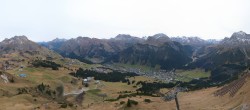 Archiv Foto Webcam Lech-Zürs: Kriegerhorn Panoramablick 09:00