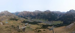 Archiv Foto Webcam Lech-Zürs: Kriegerhorn Panoramablick 13:00
