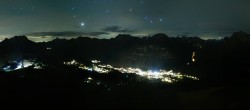 Archiv Foto Webcam Lech-Zürs: Kriegerhorn Panoramablick 23:00