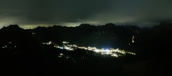 Archiv Foto Webcam Lech-Zürs: Kriegerhorn Panoramablick 01:00