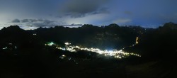 Archiv Foto Webcam Lech-Zürs: Kriegerhorn Panoramablick 05:00