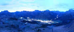 Archiv Foto Webcam Lech-Zürs: Kriegerhorn Panoramablick 06:00