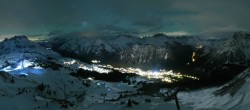 Archiv Foto Webcam Lech-Zürs: Kriegerhorn Panoramablick 23:00