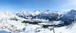 Archiv Foto Webcam Lech-Zürs: Kriegerhorn Panoramablick 11:00
