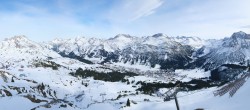 Archiv Foto Webcam Lech-Zürs: Kriegerhorn Panoramablick 13:00