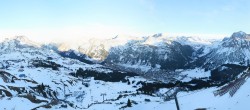 Archiv Foto Webcam Lech-Zürs: Kriegerhorn Panoramablick 15:00