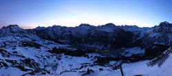 Archiv Foto Webcam Lech-Zürs: Kriegerhorn Panoramablick 06:00
