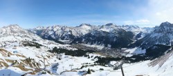 Archiv Foto Webcam Lech-Zürs: Kriegerhorn Panoramablick 11:00