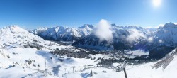 Archiv Foto Webcam Lech-Zürs: Kriegerhorn Panoramablick 09:00