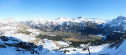 Archiv Foto Webcam Lech-Zürs: Kriegerhorn Panoramablick 13:00