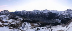Archiv Foto Webcam Lech-Zürs: Kriegerhorn Panoramablick 06:00