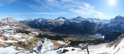 Archiv Foto Webcam Lech-Zürs: Kriegerhorn Panoramablick 09:00