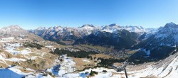 Archiv Foto Webcam Lech-Zürs: Kriegerhorn Panoramablick 11:00