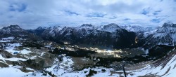 Archiv Foto Webcam Lech-Zürs: Kriegerhorn Panoramablick 02:00