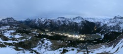 Archiv Foto Webcam Lech-Zürs: Kriegerhorn Panoramablick 03:00