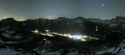 Archiv Foto Webcam Lech-Zürs: Kriegerhorn Panoramablick 00:00