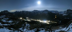 Archiv Foto Webcam Lech-Zürs: Kriegerhorn Panoramablick 02:00