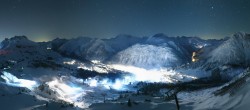 Archiv Foto Webcam Lech-Zürs: Kriegerhorn Panoramablick 00:00