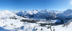 Archiv Foto Webcam Lech-Zürs: Kriegerhorn Panoramablick 11:00