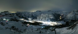 Archiv Foto Webcam Lech-Zürs: Kriegerhorn Panoramablick 02:00
