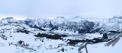 Archiv Foto Webcam Lech-Zürs: Kriegerhorn Panoramablick 07:00