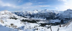 Archiv Foto Webcam Lech-Zürs: Kriegerhorn Panoramablick 11:00