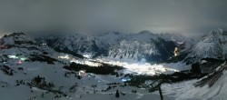 Archiv Foto Webcam Lech-Zürs: Kriegerhorn Panoramablick 03:00