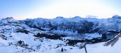 Archiv Foto Webcam Lech-Zürs: Kriegerhorn Panoramablick 06:00