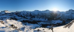 Archiv Foto Webcam Lech-Zürs: Kriegerhorn Panoramablick 08:00