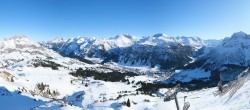 Archiv Foto Webcam Lech-Zürs: Kriegerhorn Panoramablick 11:00