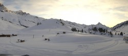 Archived image Webcam Panoramic view Salober base station 05:00
